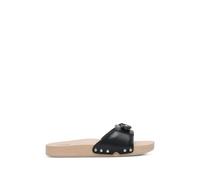 Pescura Leather Sandals - female - Scholl - Sliders - Black - 4 UK - Shoes 4 UK