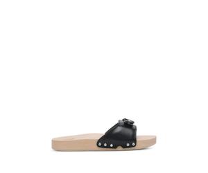 Pescura Leather Sandals - female - Scholl - Sliders - Black - 4 UK - Shoes 4 UK