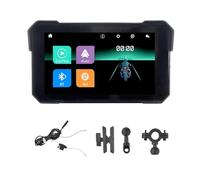 Pesderty 5 Inch Motorcycle Portable GPS Navigation Screen Wireless Carplay Android Auto IP68 Waterproof Display Bluetooth