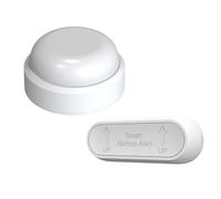 Pesderty Mailbox Alarm Mail Chime Notification System-Mail Alarm 800 Ft Long Range Wireless Mailbox Alert with LED Light Flashing