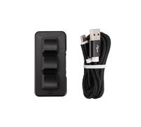 Pesderty MK321 Progammable Macro Mini Keyboard 3 Mode Mechanical Keyboard Gaming Keypad for Game Multimedia MK321U