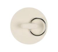 Pesfehhy 1 1/2in White Rubber Bathtub Plug Sink Plug Drain Pipe Plug Sink Plug Water Plug