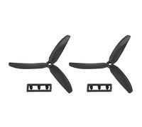Pesfehhy 1 pair 5030 3-Blades Direct Drive Propeller Prop CW/CCW for RC Airplane Aircraft (Black)