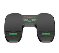 Pesfehhy 1 Piece Wireless Foot Pedal Double Switch Music Page Turner Silent Foot Pedal for Tablets Smartphones Rechargeable Anti-Skid