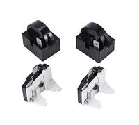 Pesfehhy 1 Pin QP2-4.7 PTC Relay,1 Pin Refrigerator Relay and 6750C-0005P Refrigerator Overload Protector