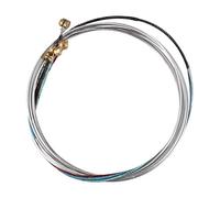 Pesfehhy 1 Set of 3/4 4/4 Violin Strings Steel Core GDAE Ball Head