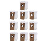 Pesfehhy 10 Pcs Replacement Dust Bags Collection Trash Bag Accessories for S9 Robot Vacuum Cleaner Parts
