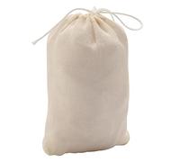 Pesfehhy 100 Pieces Drawstring Cotton Bags Muslin Bags,Tea Brew Bags (4 x 3 Inches)