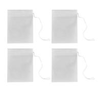 Pesfehhy 1000Pcs/Lot New Pla Biodegraded Tea Bag Filters Ultrasonic Corn Fiber Cords Tea Bags Coffee Filter 6X8Cm