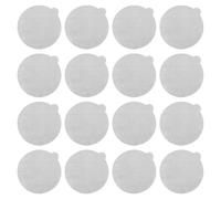 Pesfehhy 100PCS 62MM Disposable Coffee Capsule Seals Foils Cream Foam Coffee Filter Lid Sticker for Vertuo