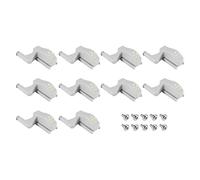 Pesfehhy 10Pcs Cabinet Cupboard Wardrobe LED Hinge Light Lamp Warm White