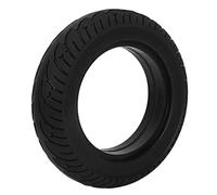 Pesfehhy 10X2.5 Black Solid Tire for Electric Scooter Folding E-Bike Widened Tyre Rubber Non-Inflation Electric Scooter Tire
