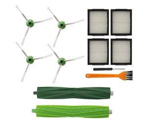 Pesfehhy 12 Pack Replacement Filter Side Brush For I7 I7+ I7 Plus E5 E6 Vacuum Cleaner Se