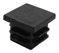 Pesfehhy 12 Pcs 19mm x 19mm Blanking End Caps Square Tubing Tube Insert Plastic