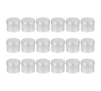 Pesfehhy 18 Piece Candle Tin, 4 Oz, Candle Containers for DIY Candle Making,Candle Container,Handmade Candle Making Tools