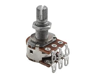Pesfehhy 1Pc MN500K Dual Blend Balance Potentiometer(POT) Guitar Volume Tone Control Switch