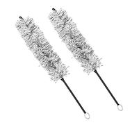Pesfehhy 2 PCS Clarinet Absorbent Brush Cleaning Stick Brush Black Tube Brush Instrument Care Tool