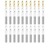 Pesfehhy 20 Pcs Lyre Harp Tuning Pin Nails with 20 Pcs Rivets Set for Lyre Harp Small Harp Musical Stringed Instrument