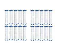 Pesfehhy 20Piece Replacement Shower Filter for Hard Water - High Output Shower Water Filter to Remove Chlorine and Fluoride Replacement Parts