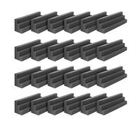 Pesfehhy 24 Pcs Traps Acoustic Foam Panels Sound Proof Padding,Studio Foam for Corner Soundproofing Foam,Sound Proof Foam