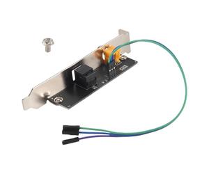 Pesfehhy 24Bit 192Khz Daughter Card SPDIF Optical and Out Plate Cable Bracket Digital Audio Output for