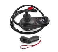 Pesfehhy 24V Dual Drive Brushed Motor Joystick Controller with Remote Max Current 45A for Indoor Electric Wheelchair Bike