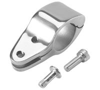 Pesfehhy 25Mm Fitting Boat Bimini Top Hinged Jaw Slide 316 Stainless Steel with 2 Screws Easy Install