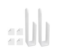 Pesfehhy 2PCS Acrylic Wall Mounted Hat Hook, Baseball Hat Organizer, Multi-Purpose Hat Holder, for Baseball Cap, Hat Hangers B