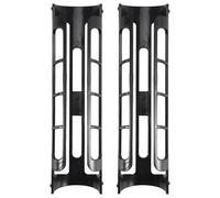 Pesfehhy 2pcs Coffee Pod Holder Side Mount for K Cup Pods Dispenser for Single- Coffee Makers Easy to Use Black