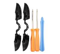 Pesfehhy 2x Replacement LB RB Bumpers Buttons Key + T6&T8 Screwdrivers Repair Tools + Crowbar For For Elite Controller