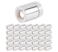 Pesfehhy 36Pcs Miniature Lights for,Miniature LED Lights for Handcraft,Mini Spot Lights Battery Operated(Warm White)