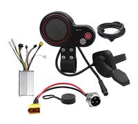 Pesfehhy 36V-60V QS-S4 Thumb Throttle LCD Display Meter Kit+48V 800W Controller Parts Accessories For Zero 8 9 10 8X 10X Electric Scooter 6PIN