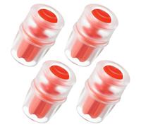Pesfehhy 4 Packs Bite Valve Replacement Sheath for Water Bladder, Packs Hydraulics Reservoirs, Hydration Pack Bite Valve