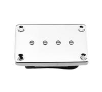 Pesfehhy 4 String Electric Pickup Ceramics Pickup Chrome Pickup Guitar Accessories