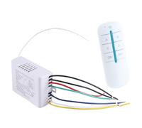 Pesfehhy 4 Way Light Lamp Digital Wireless Remote Control Switch ON/OFF 220V