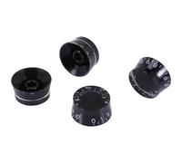 Pesfehhy 4Pcs Electric Guitar Top Hat Knobs Speed Volume Tone Control Knobs Compatible for LP Style Guitar
