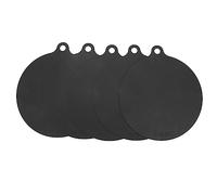 Pesfehhy 5 Pack Electric Induction Hob Protector Mat Anti-Slip Mat Silicone Pad Scratch Protector Cover Heat Insulated Mat, Black