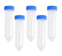 Pesfehhy 50 Pieces 50Ml Plastic Centrifuge Tube Pipe Vial Lab Test Container