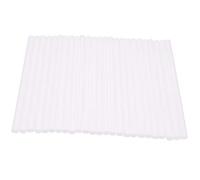 Pesfehhy 50 Pieces Plastic White Cake Dowel Rods for Tiered Cake Construction and Stacking (0.4 Inch Diameter 9.5 Inch Length)