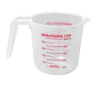 Pesfehhy 500ml Home Lab Measuring Jug Pitcher Plastic Handle Pour Spout Container