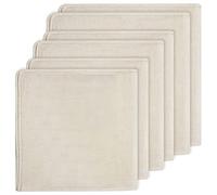 Pesfehhy 6 Pack Cheeseclothes, Unbleached Pure Cotton Muslin Clothes Soft Square Cheese Clothes for Cooking, Straining, Baking