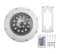 Pesfehhy 7 Colors 24V 18W LED RGB Underwater Swimming Pool Bright Light/Remote Control