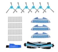 Pesfehhy Accessory for 1490 Robot Vacuum Cleaner Pack of 1 Main Brush, 4 Hepa Filters, 6 Side Brushes, 3 Mop