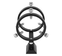 Pesfehhy Adjustable Pointer Finderscope Bracket 6-Point Guidescope Rings Mount Astronomical Telescope,65mm(33mm-64mm)