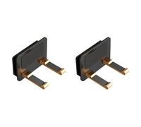 Pesfehhy Air Dryer Holder Wall Mounted No Drilling Required Storage Organizer for Electric Hair Dryers and Accessories