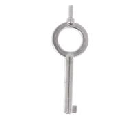 Pesfehhy American Style Universal Flat Key Blank, Special Key Handcuff Lock Key, Aluminum Alloy Keychain