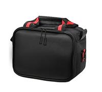 Pesfehhy Black Optical Fiber Tool Bag for VFL Power Meter, Optical Power Meter, Red Light Pen, Network Tool Storage Bag