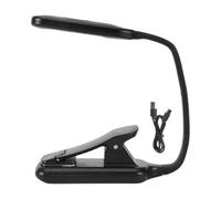 Pesfehhy Book Light, Rechargeable Reading Light, 9 LED Book Light for Reading in Bed with 3 Brightness, Easy Clip on Reading Lamp