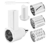 Pesfehhy Cheese Slicer Shredder Attachment for Stand Mixer,Replace Shredder Accessories with 3 Blades
