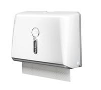 Pesfehhy Commercial Paper Towel Dispenser Wall Mount with Key Pack No Drilling or Screws Install for Bathroom Restroom Kitchen